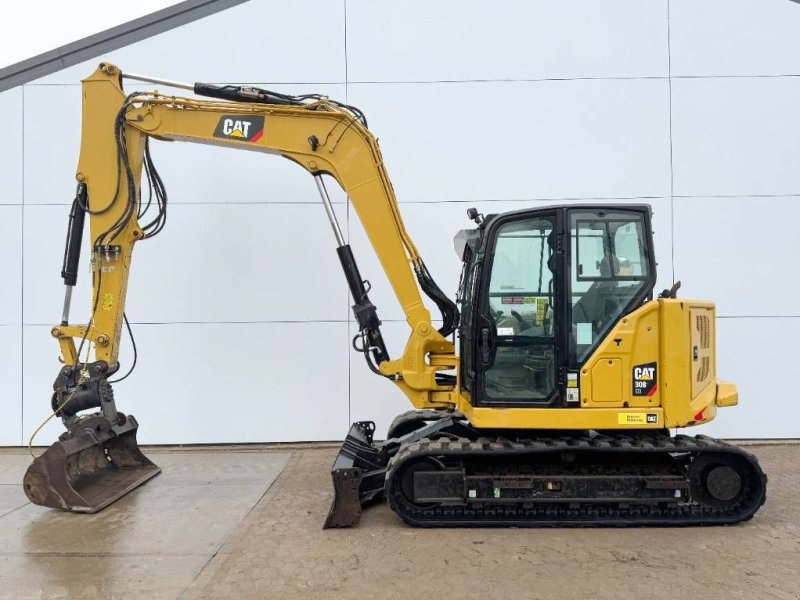 Minibagger van het type Sonstige Cat 308CR 07A - Joystick Ride / Tilting Bucket, Gebrauchtmaschine in Veldhoven (Foto 1)