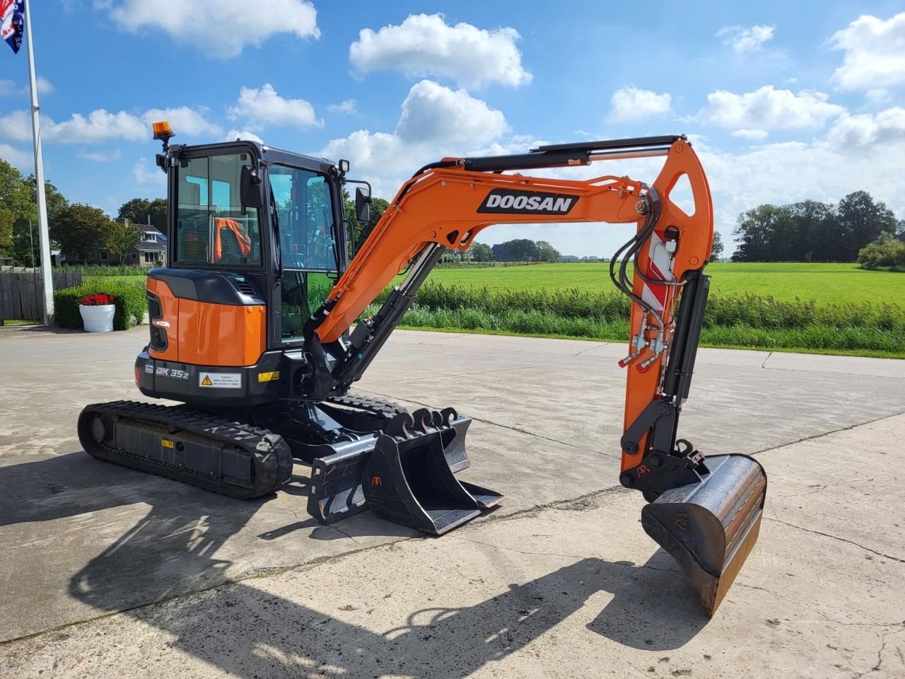 Minibagger a típus Sonstige Develon DX35z-7, Gebrauchtmaschine ekkor: Arum (Kép 3)