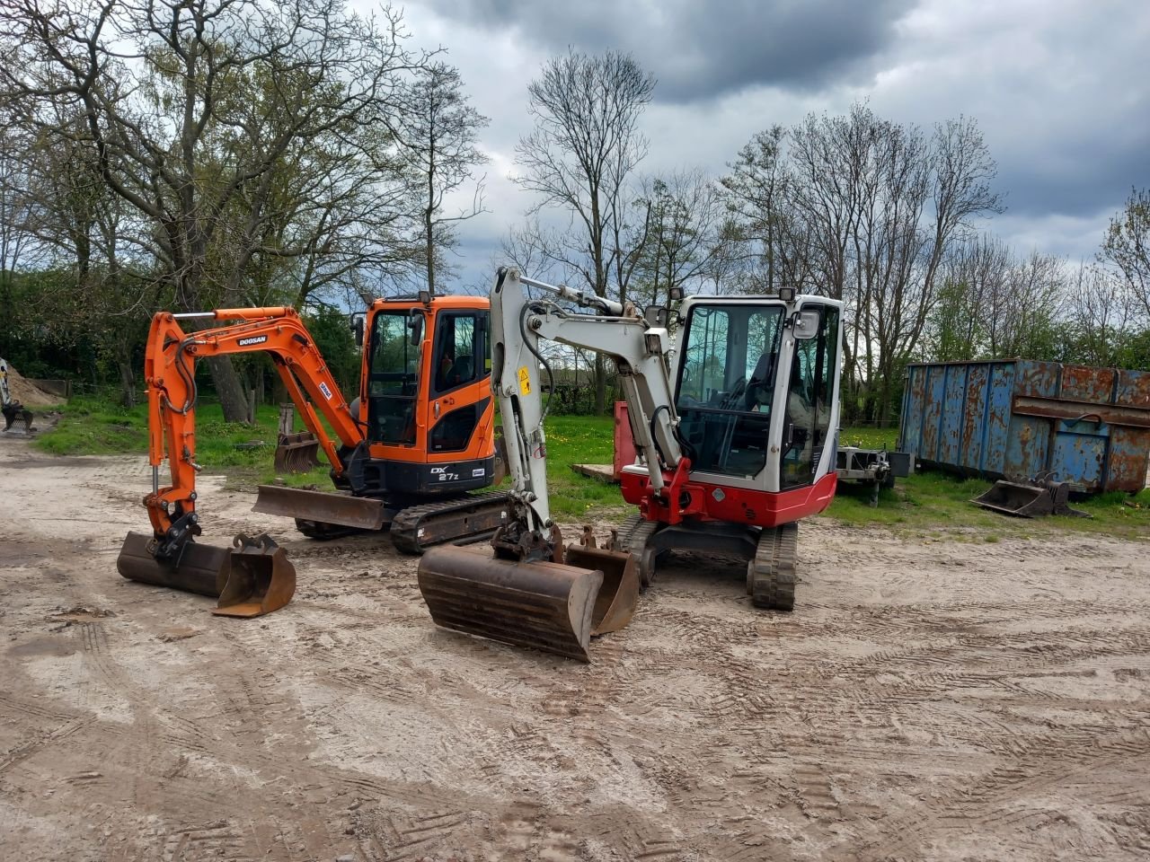 Minibagger van het type Sonstige Doosan/takeuchi 27, Gebrauchtmaschine in Barneveld (Foto 4)