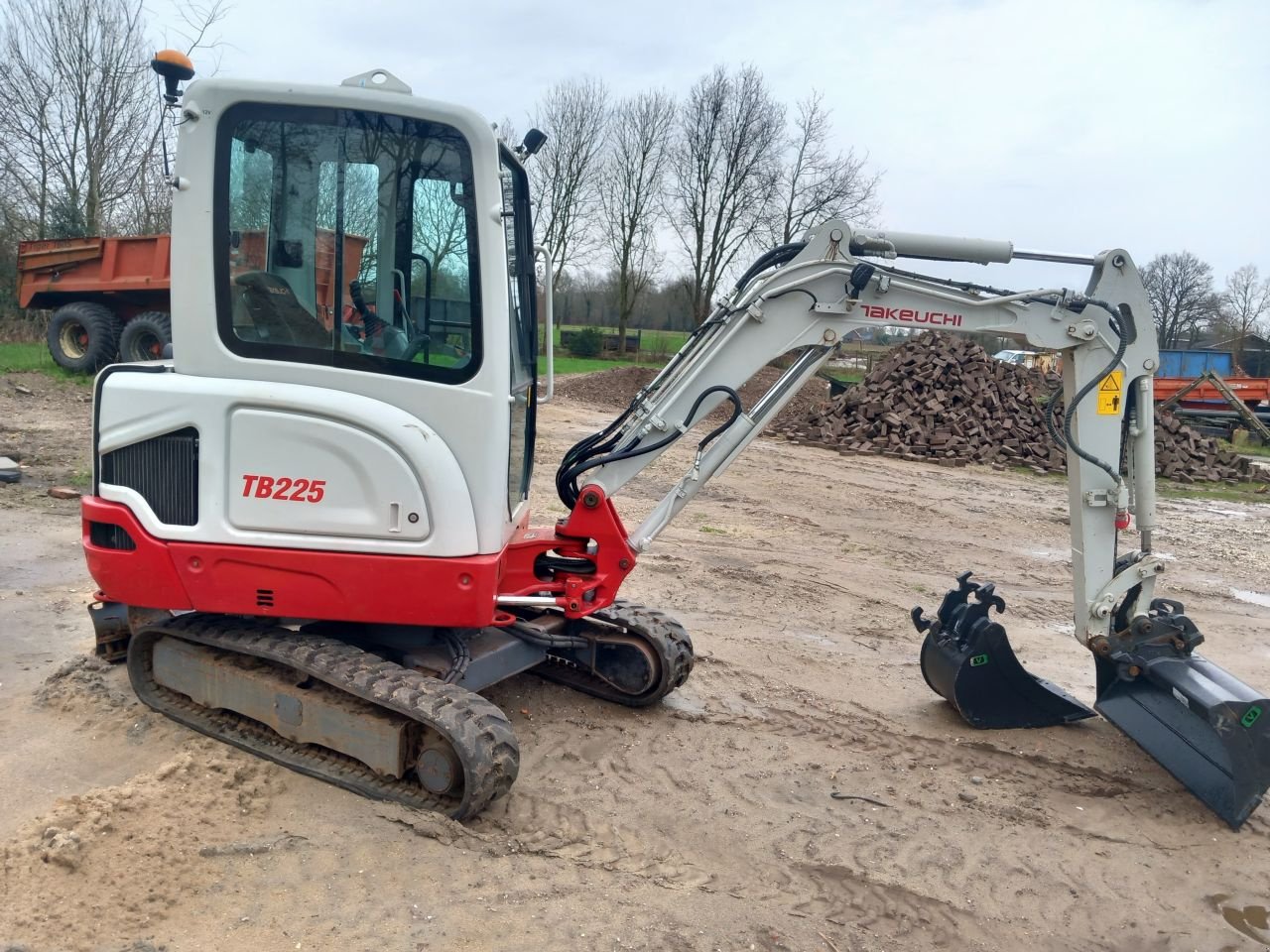 Minibagger typu Sonstige Doosan/takeuchi 27, Gebrauchtmaschine v Barneveld (Obrázek 5)