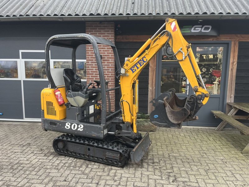 Minibagger des Typs Sonstige Etec 802, Gebrauchtmaschine in Klarenbeek (Bild 1)