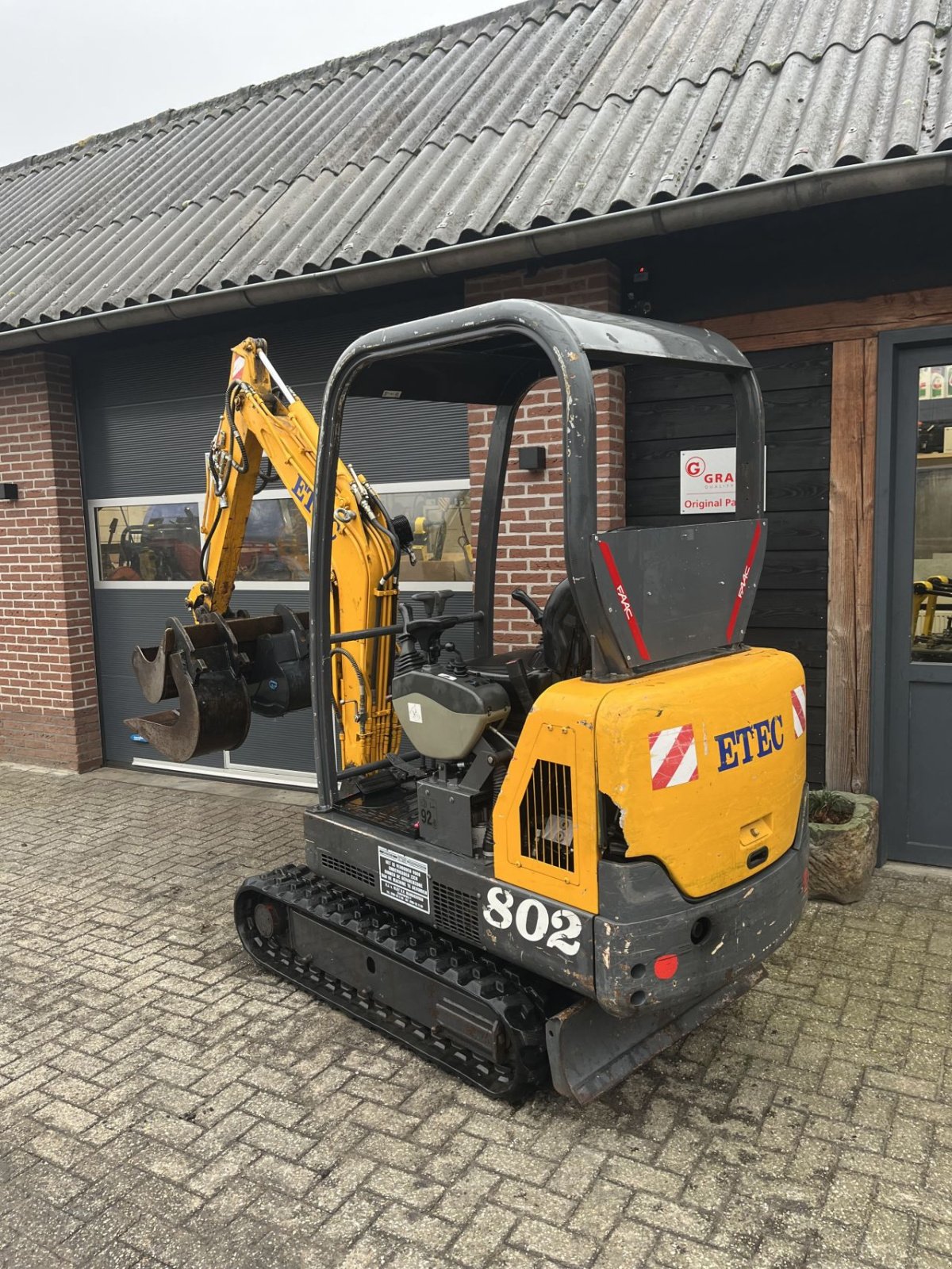 Minibagger des Typs Sonstige Etec 802, Gebrauchtmaschine in Klarenbeek (Bild 3)