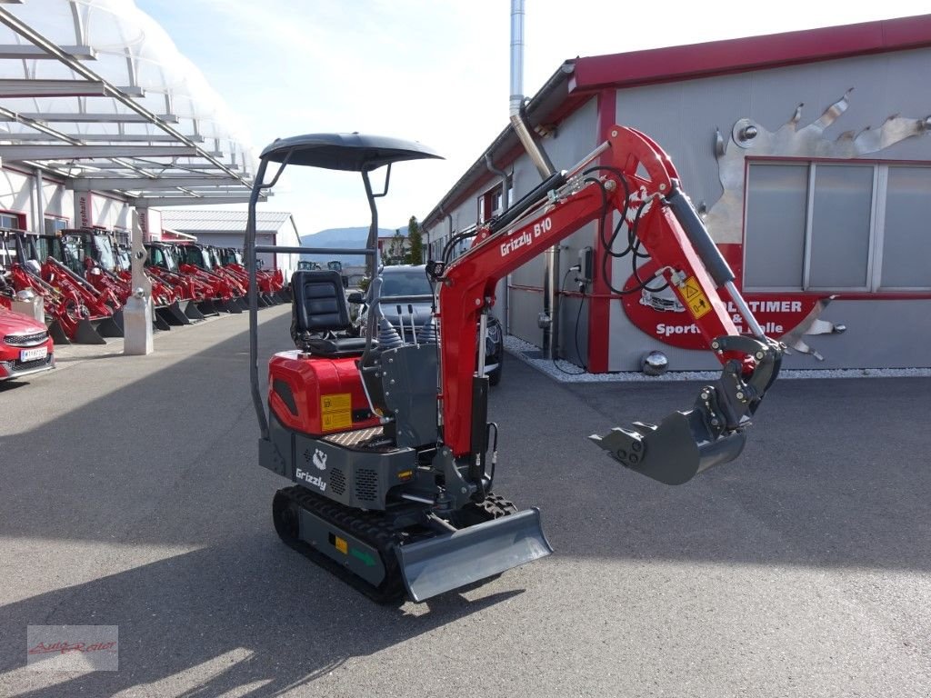 Minibagger del tipo Sonstige Grizzly KME 10 Minibagger Diesel Euro 5 Motor, Neumaschine en Fohnsdorf (Imagen 1)