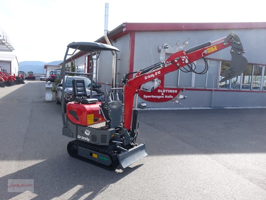 Minibagger Türe ait Sonstige Grizzly KME 10 Minibagger Diesel Euro 5 Motor, Neumaschine içinde Fohnsdorf (resim 15)