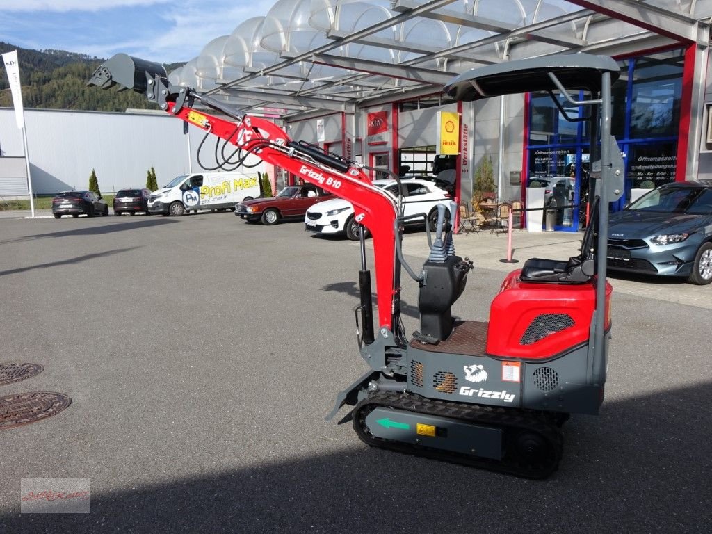 Minibagger a típus Sonstige Grizzly KME 10 Minibagger Diesel Euro 5 Motor, Neumaschine ekkor: Fohnsdorf (Kép 18)