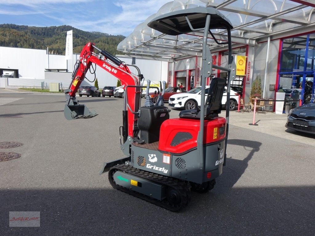 Minibagger of the type Sonstige Grizzly KME 10 Minibagger Diesel Euro 5 Motor, Neumaschine in Fohnsdorf (Picture 7)