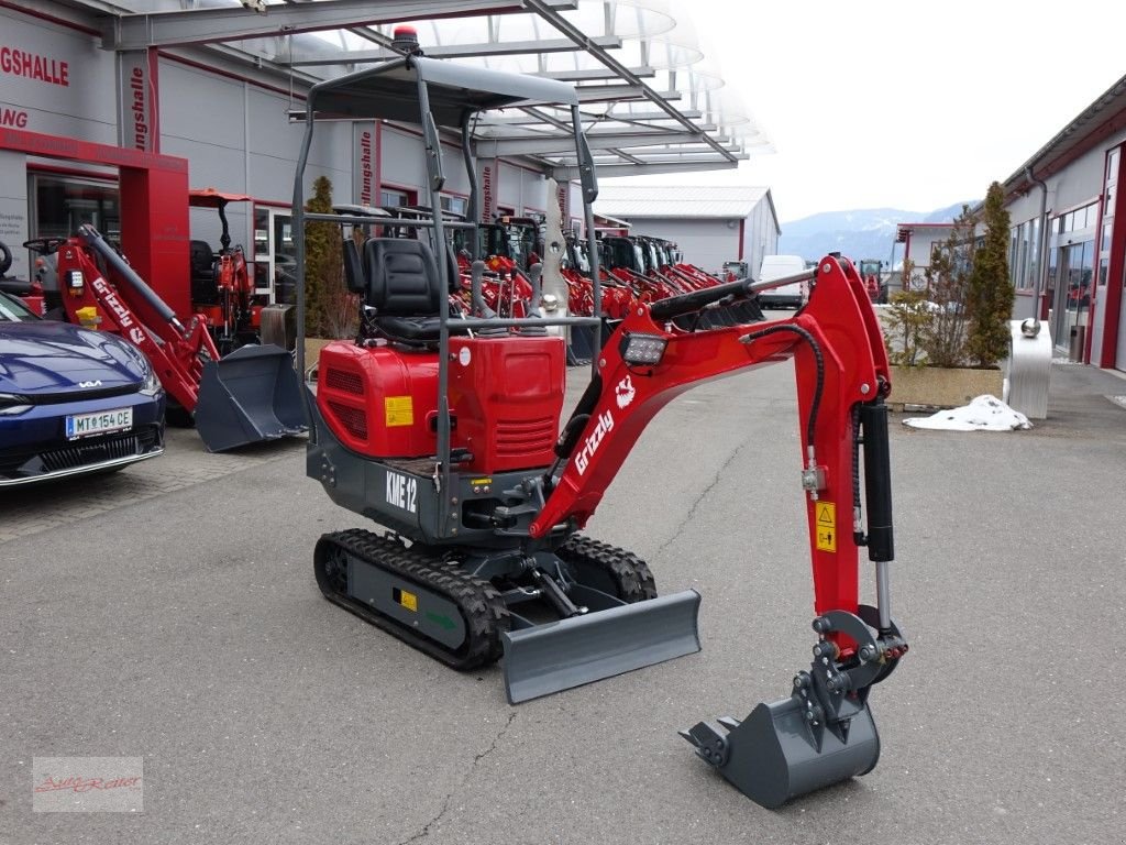 Minibagger Türe ait Sonstige Grizzly KME 12 Minibagger mit Euro 5-Motor, Neumaschine içinde Fohnsdorf (resim 2)