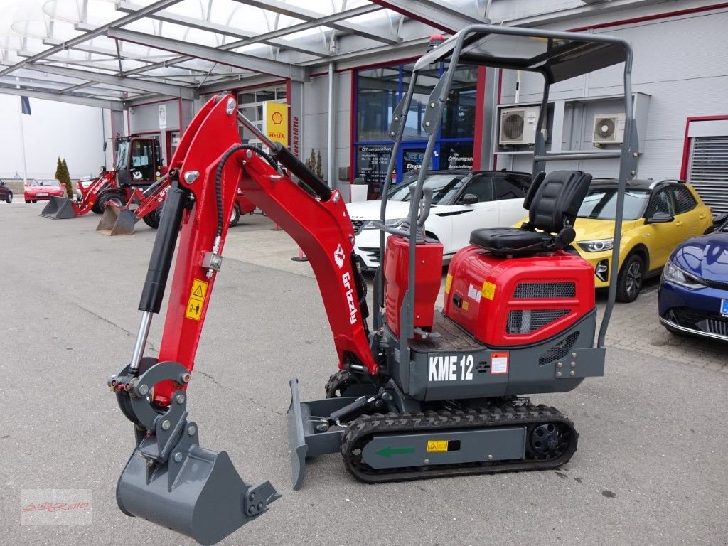 Minibagger typu Sonstige Grizzly KME 12 Minibagger mit Euro 5-Motor, Neumaschine v Fohnsdorf (Obrázek 10)