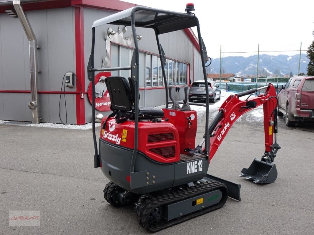 Minibagger Türe ait Sonstige Grizzly KME 12 Minibagger mit Euro 5-Motor, Neumaschine içinde Fohnsdorf (resim 3)