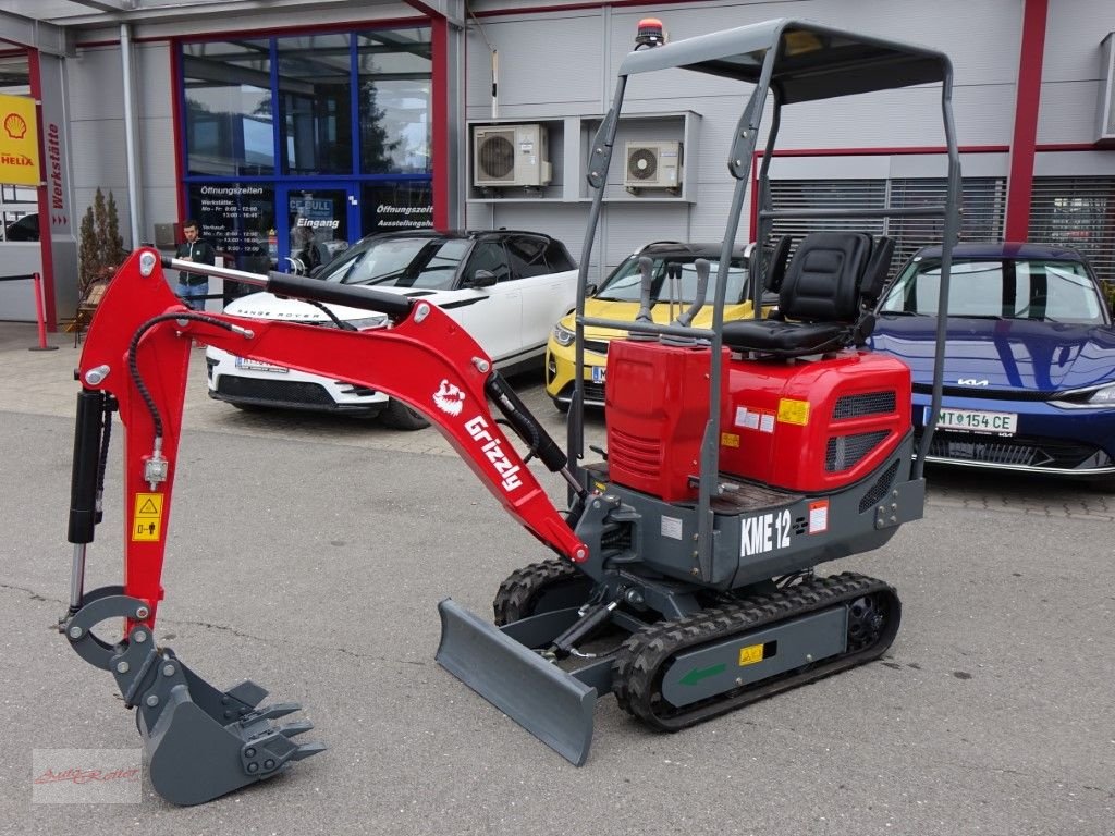 Minibagger Türe ait Sonstige Grizzly KME 12 Minibagger mit Euro 5-Motor, Neumaschine içinde Fohnsdorf (resim 1)