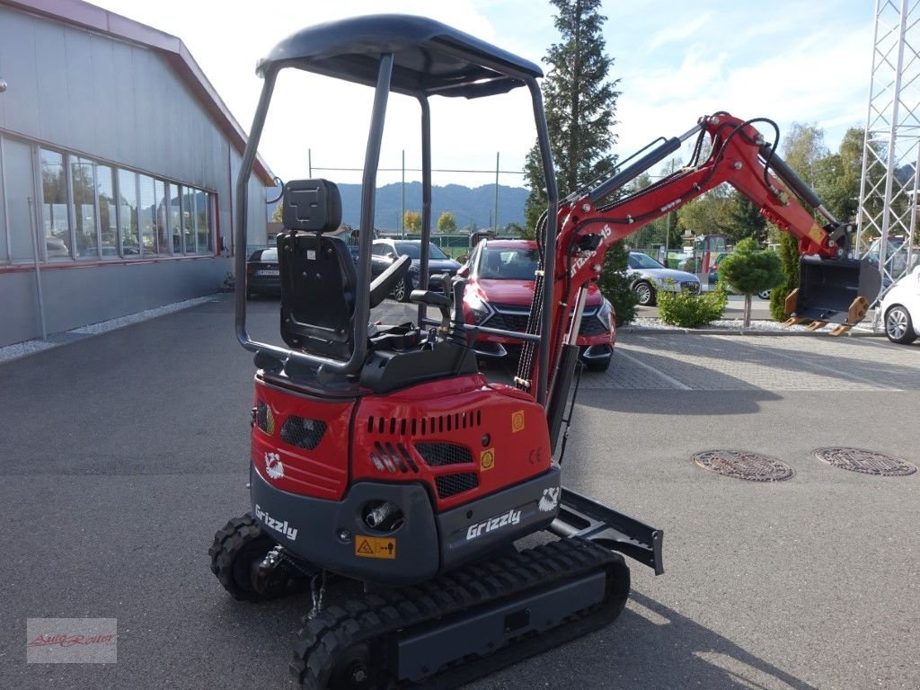 Minibagger от тип Sonstige Grizzly KME 15 Raupenbagger mit Kubota Euro 5, Neumaschine в Fohnsdorf (Снимка 8)