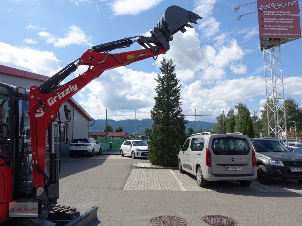 Minibagger tip Sonstige Grizzly KME28 Minibagger mit hydr. Schnellwech., Neumaschine in Fohnsdorf (Poză 22)