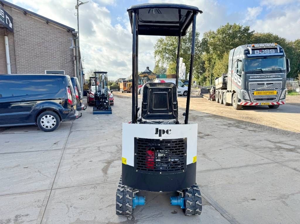 Minibagger typu Sonstige JPC HT12 - New / Unused / 2024 Model, Gebrauchtmaschine v Veldhoven (Obrázok 4)