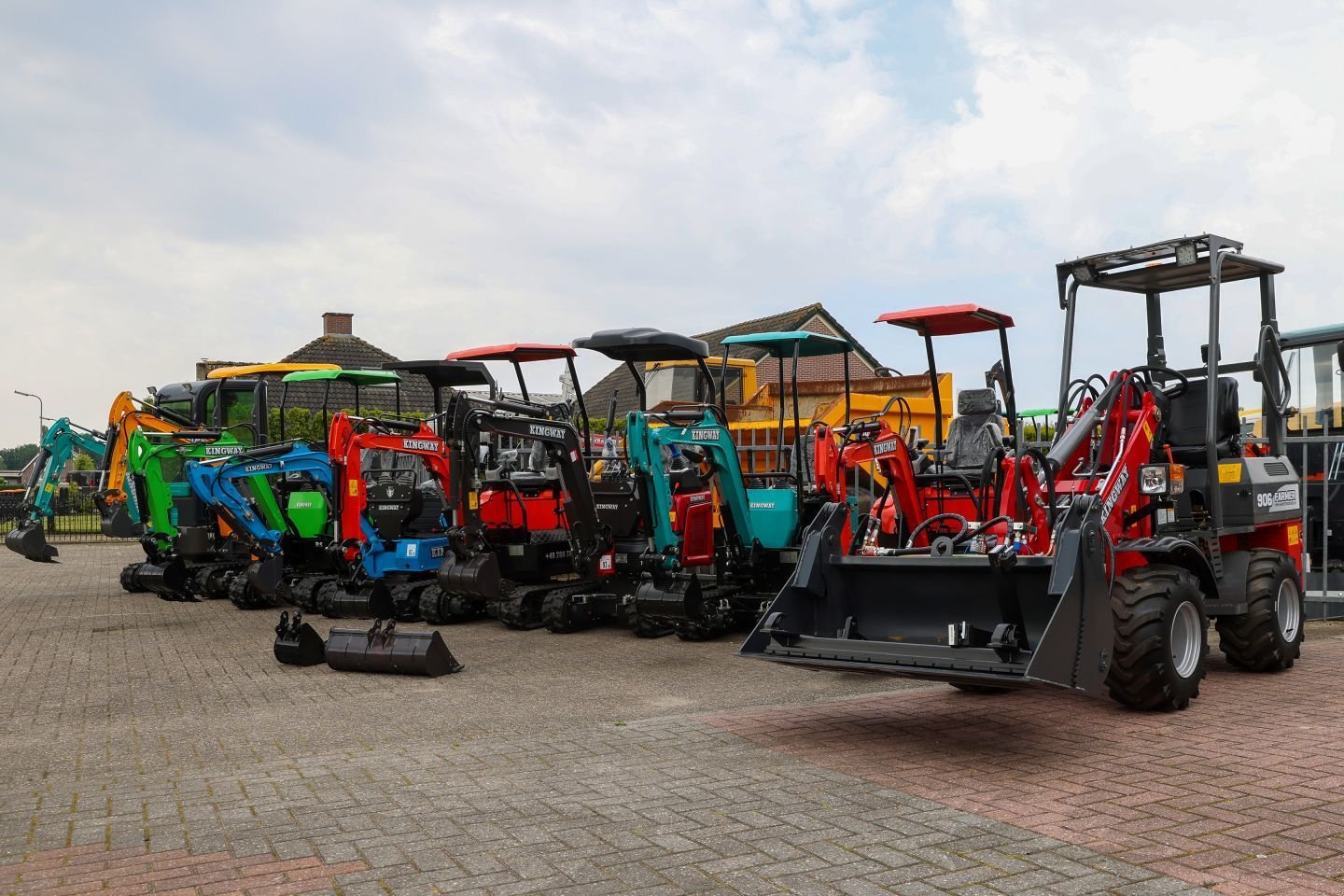 Minibagger типа Sonstige Kingway Dodger, Neumaschine в Hollandscheveld (Фотография 6)