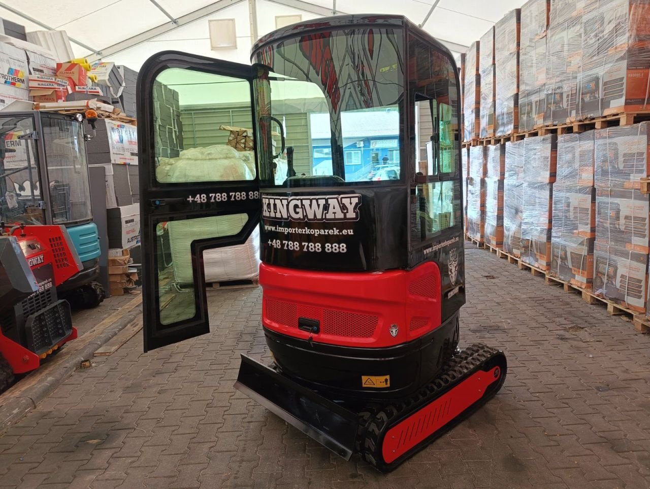 Minibagger του τύπου Sonstige Kingway H13, Neumaschine σε Hollandscheveld (Φωτογραφία 3)