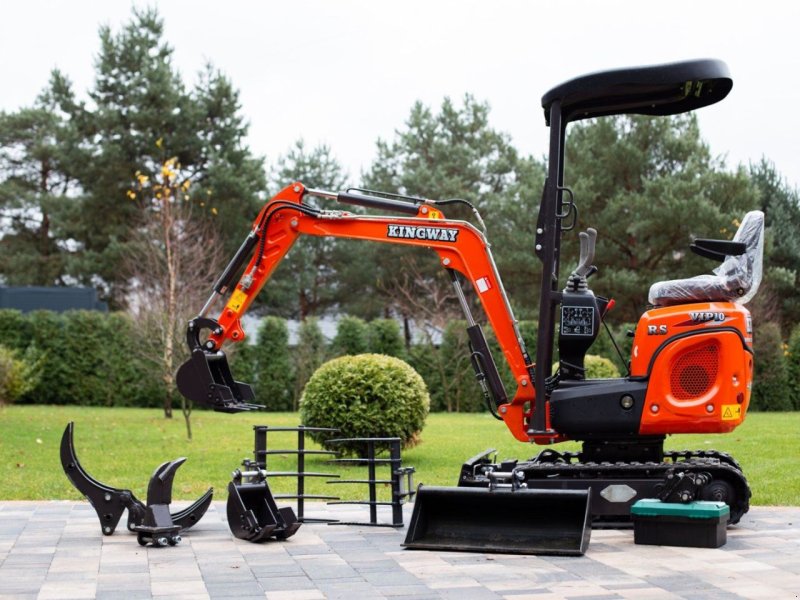 Minibagger del tipo Sonstige Kingway VIP10 RS, Neumaschine en Hollandscheveld (Imagen 1)