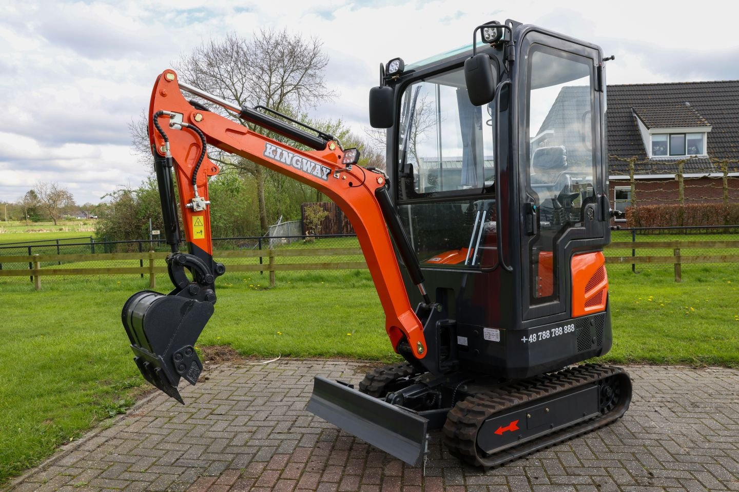 Minibagger del tipo Sonstige Kingway VIP18, Neumaschine en Hollandscheveld (Imagen 3)