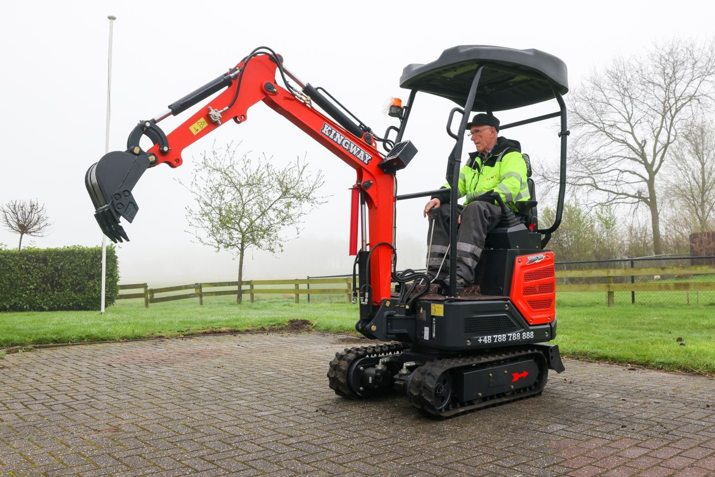 Minibagger del tipo Sonstige Kingway Yama H10, Neumaschine en Hollandscheveld (Imagen 7)