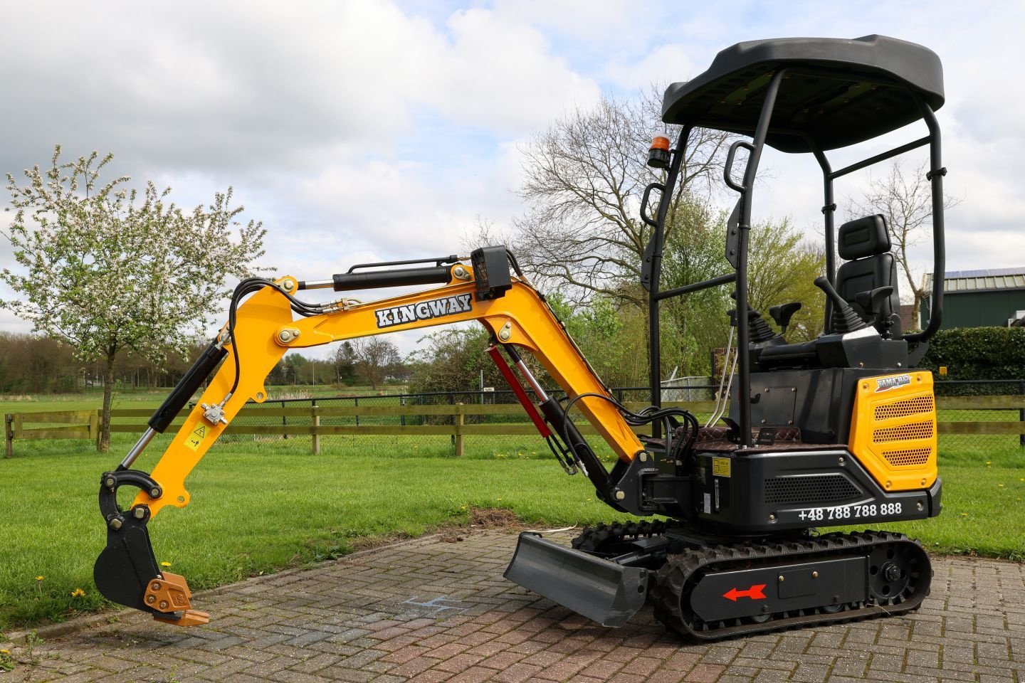 Minibagger of the type Sonstige Kingway Yama H12, Neumaschine in Hollandscheveld (Picture 7)