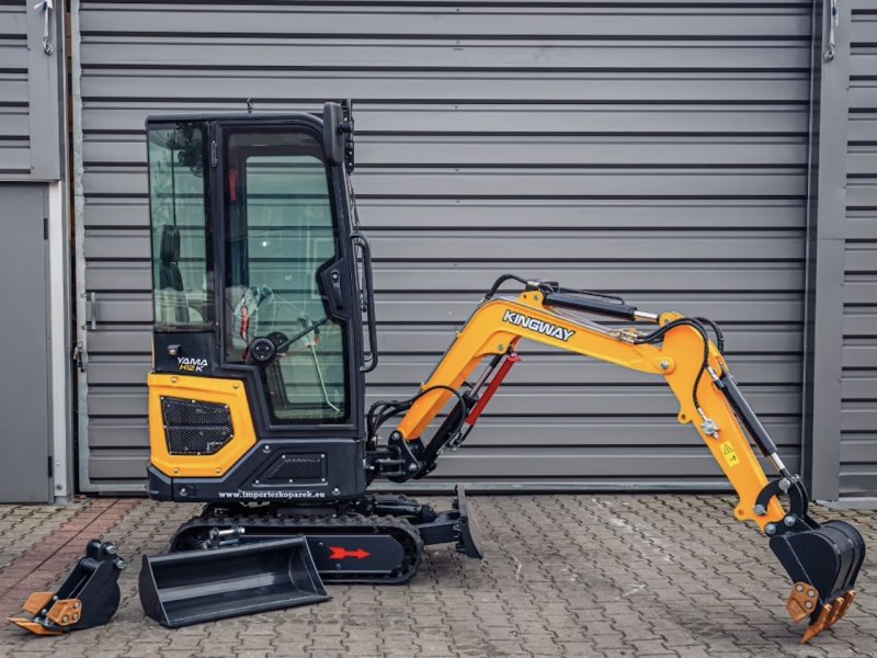 Minibagger del tipo Sonstige KINGWAY Yama H12, Gebrauchtmaschine en Hollandscheveld