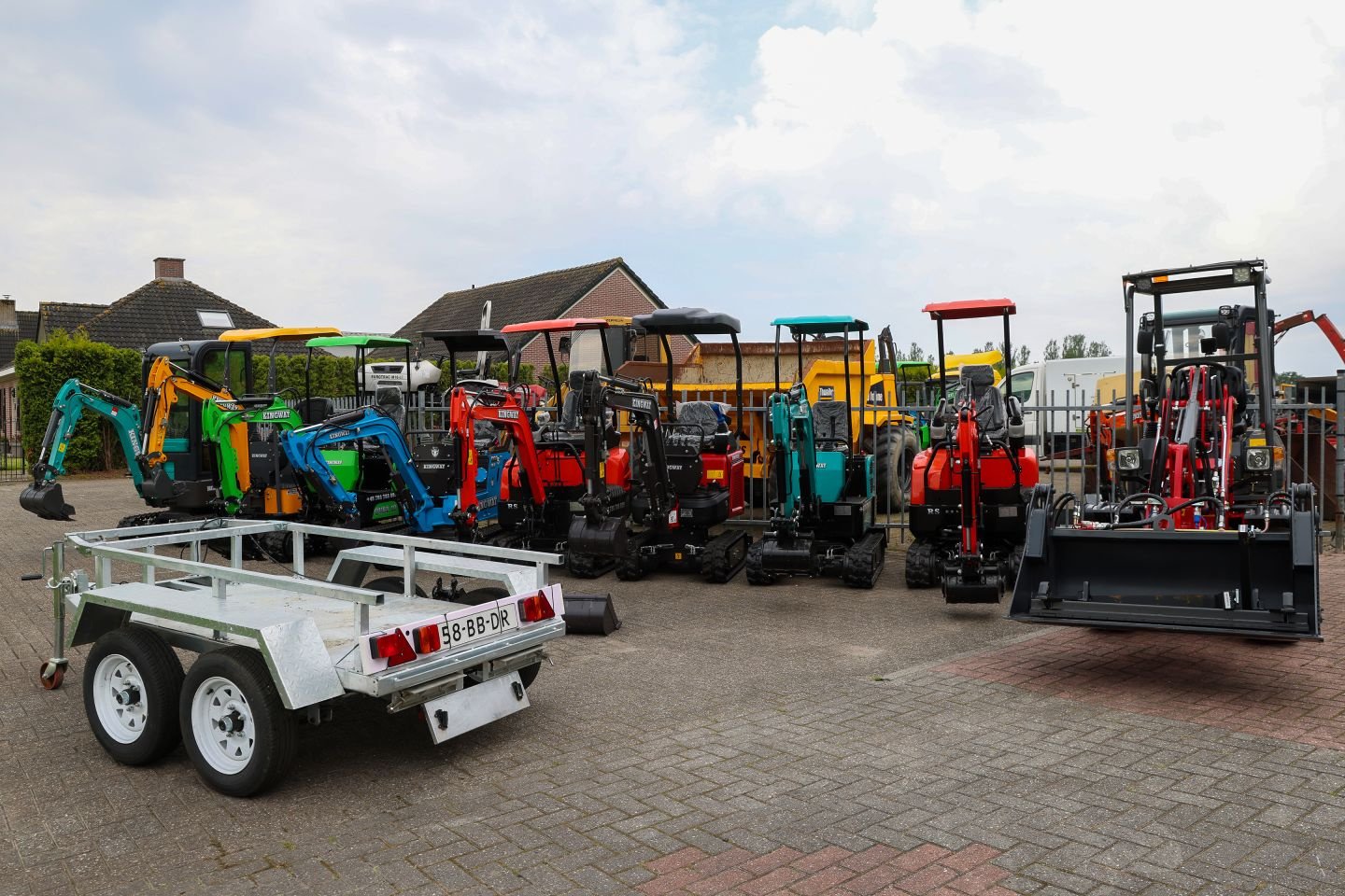 Minibagger типа Sonstige Kingway, Neumaschine в Hollandscheveld (Фотография 2)