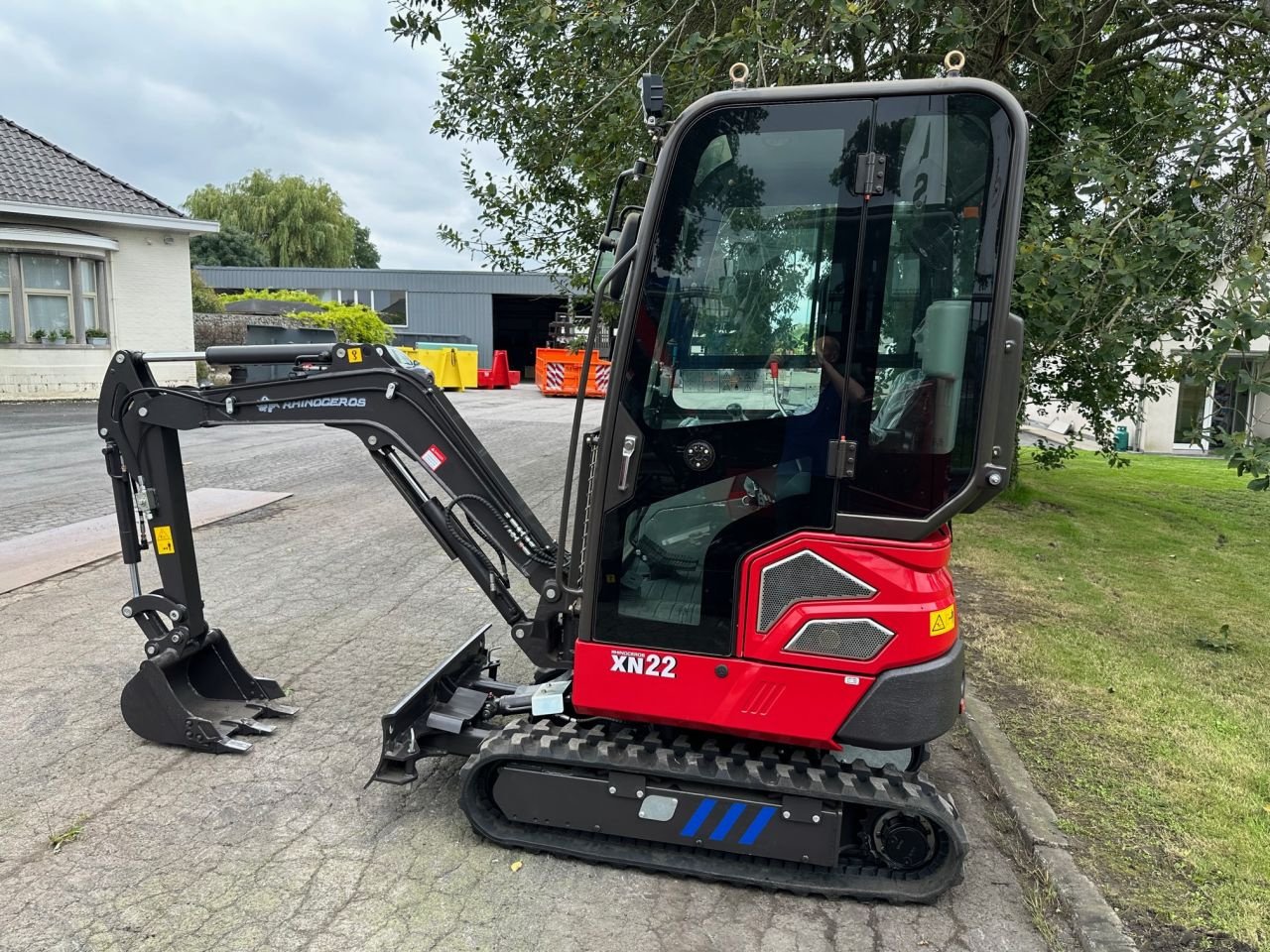 Minibagger Türe ait Sonstige Rhinoceros XN22, Neumaschine içinde Ruddervoorde - Oostkamp (resim 5)