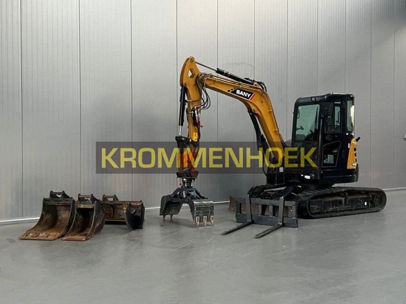 Minibagger des Typs Sonstige Sany SY 50 U Powertilt + 6 Toebehoren, Gebrauchtmaschine in Apeldoorn (Bild 1)