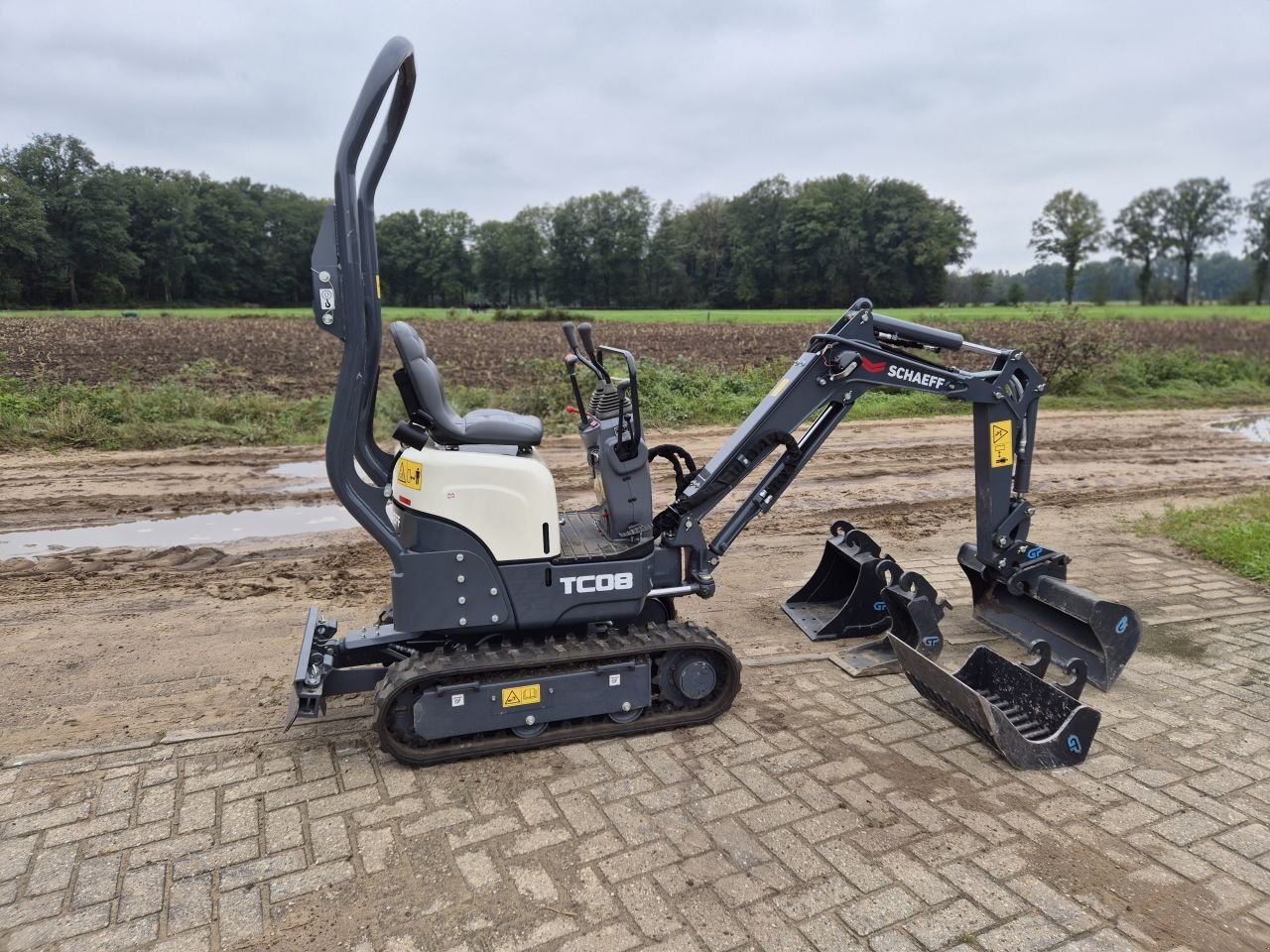 Minibagger typu Sonstige Schaeff / Yanmar TC 08, Gebrauchtmaschine v Fleringen (Obrázok 9)