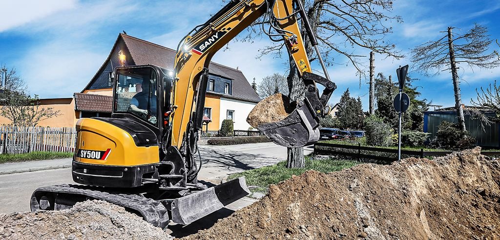 Minibagger Türe ait Sonstige SY50U, Vorführmaschine içinde Reith bei Kitzbühel (resim 4)