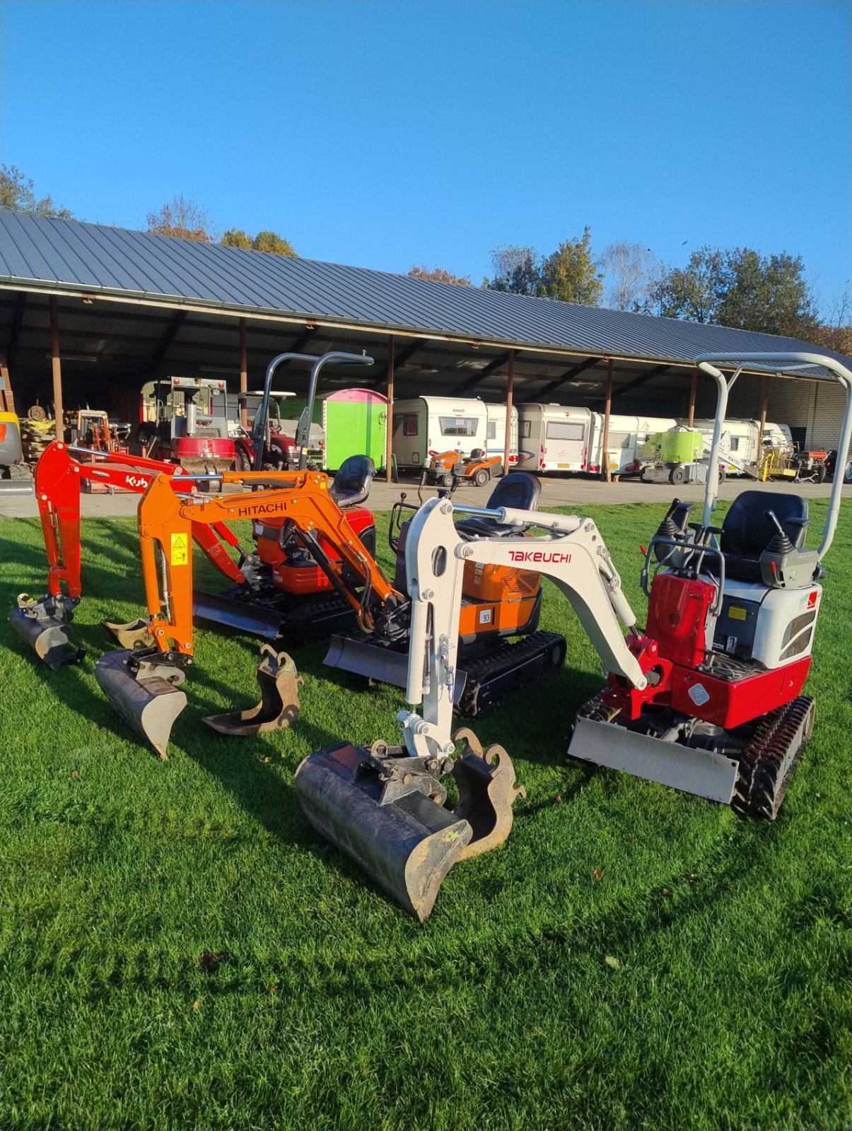 Minibagger of the type Sonstige Takeuchi Kubota Hitachi Tb 210 zx10u kx u10-3, Gebrauchtmaschine in Veldhoven (Picture 1)