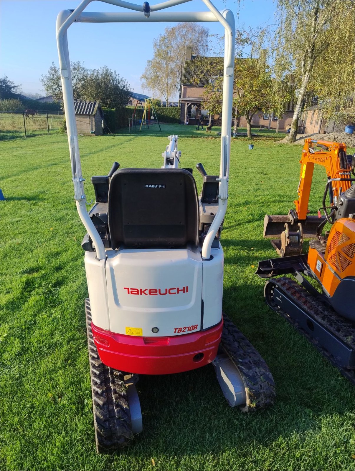 Minibagger van het type Sonstige Takeuchi Kubota Hitachi Tb 210 zx10u kx u10-3, Gebrauchtmaschine in Veldhoven (Foto 5)