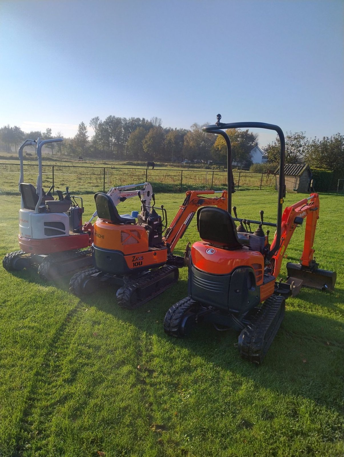 Minibagger a típus Sonstige Takeuchi Kubota Hitachi Tb 210 zx10u kx u10-3, Gebrauchtmaschine ekkor: Veldhoven (Kép 4)