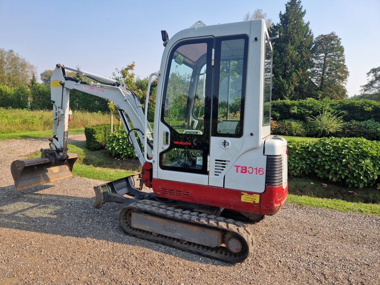 Minibagger του τύπου Sonstige Takeuchi tb 016 016, Gebrauchtmaschine σε Oirschot (Φωτογραφία 3)