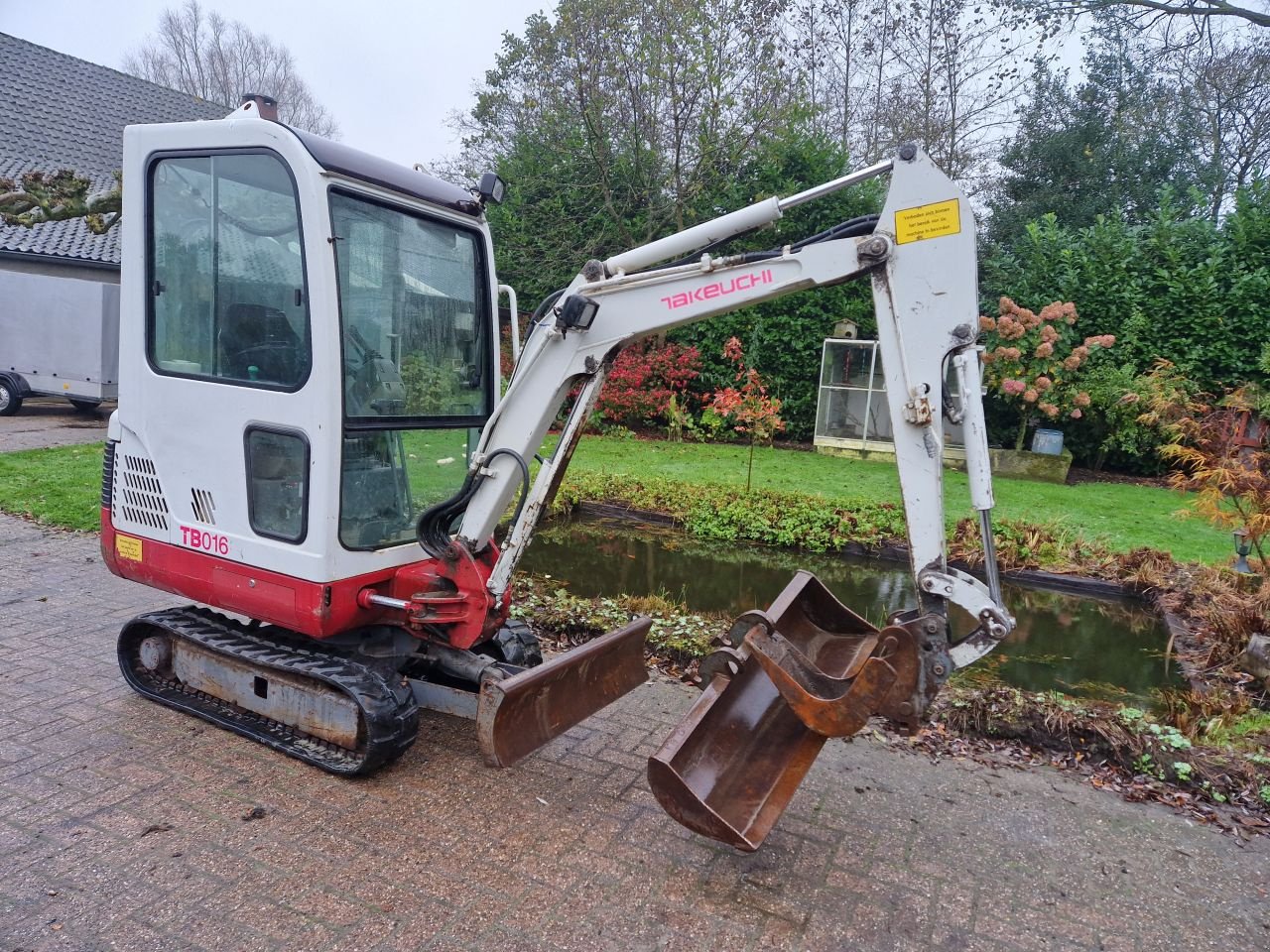 Minibagger a típus Sonstige Takeuchi tb 016 016, Gebrauchtmaschine ekkor: Oirschot (Kép 1)