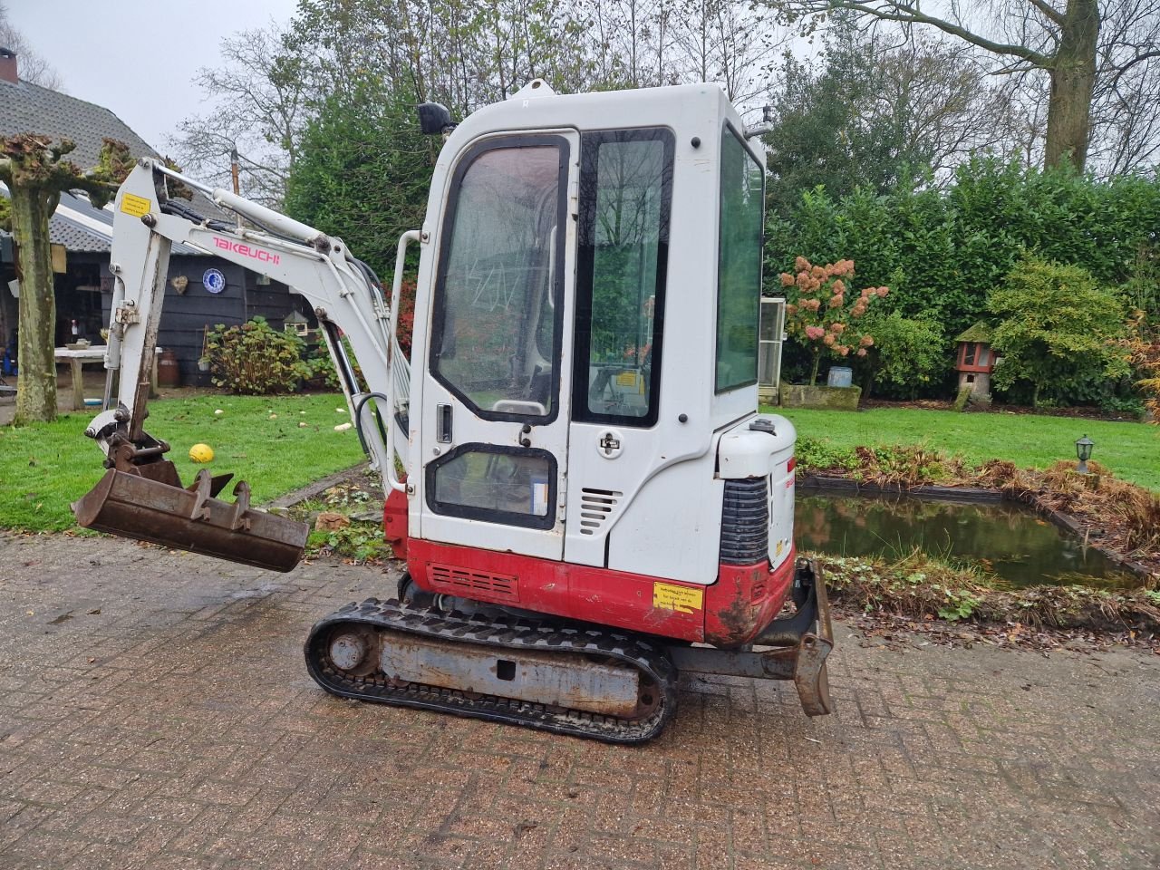 Minibagger des Typs Sonstige Takeuchi tb 016 016, Gebrauchtmaschine in Oirschot (Bild 3)