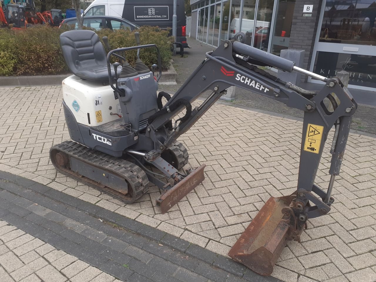 Minibagger a típus Sonstige Terex Schaeff Tc08, Gebrauchtmaschine ekkor: Alblasserdam (Kép 3)