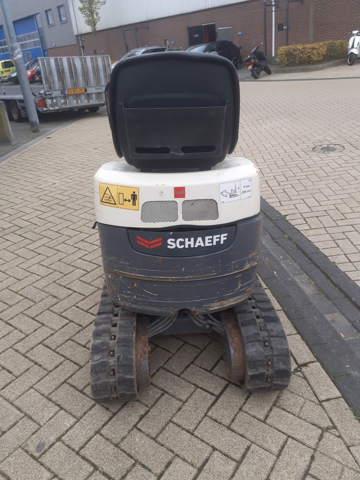 Minibagger tip Sonstige Terex Schaeff Tc08, Gebrauchtmaschine in Alblasserdam (Poză 5)