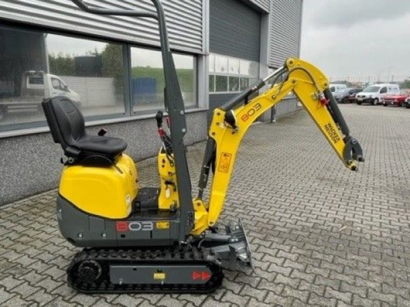 Minibagger des Typs Sonstige Wacker Neuson 803 minigraver 803 met snelwissel en 3 bakken, Neumaschine in Roermond (Bild 1)