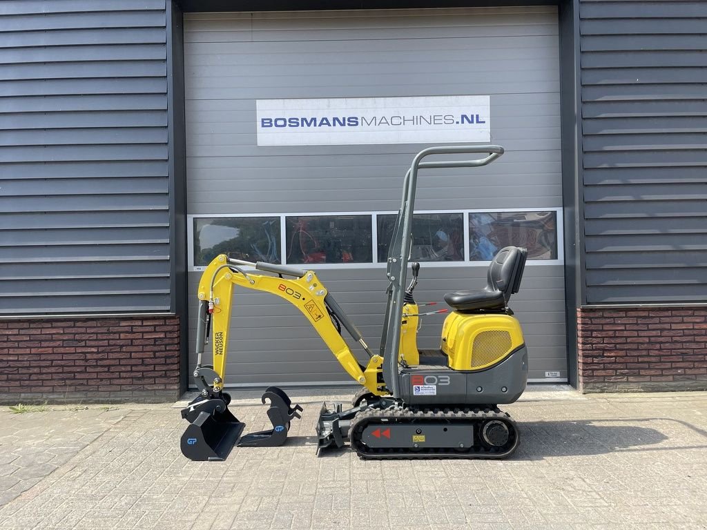 Minibagger typu Sonstige Wacker Neuson 803 minigraver NIEUW &euro;265 LEASE (cat 300.9), Neumaschine w Neer (Zdjęcie 1)