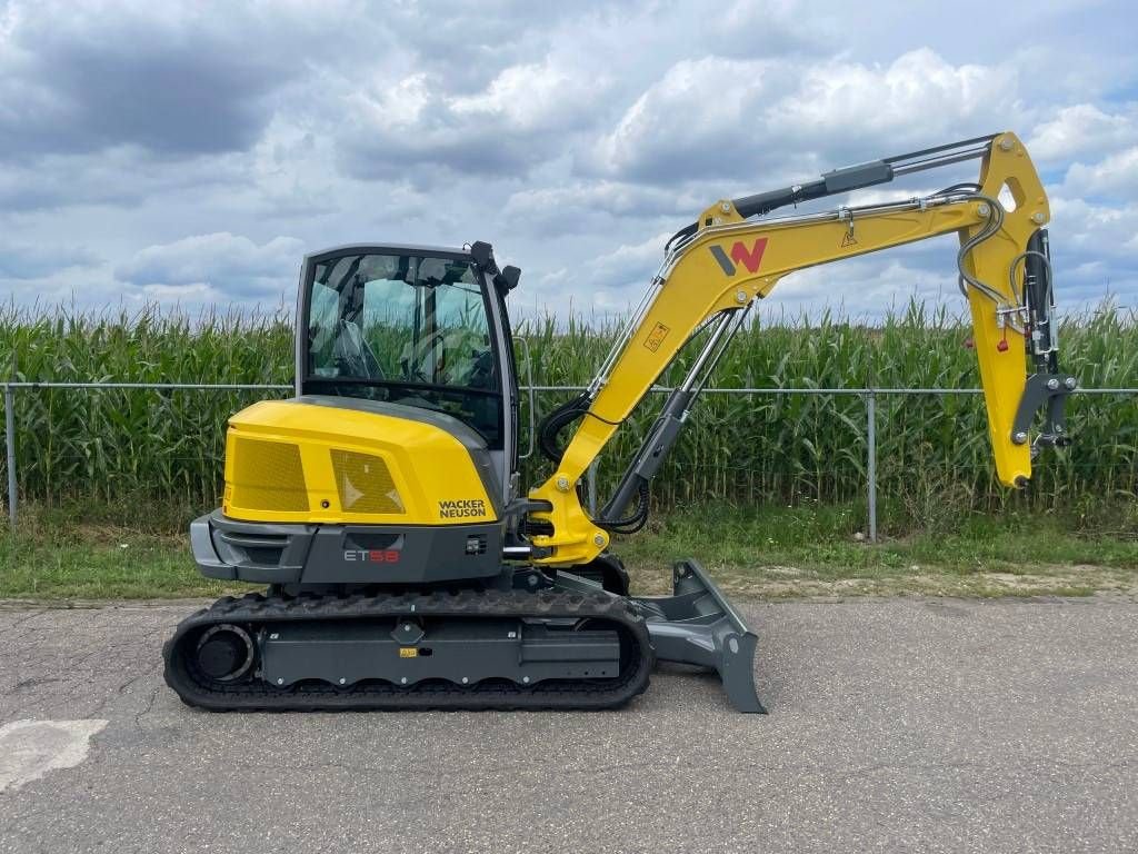 Minibagger Türe ait Sonstige Wacker Neuson ET 58 Edition C, Neumaschine içinde Sittard (resim 4)