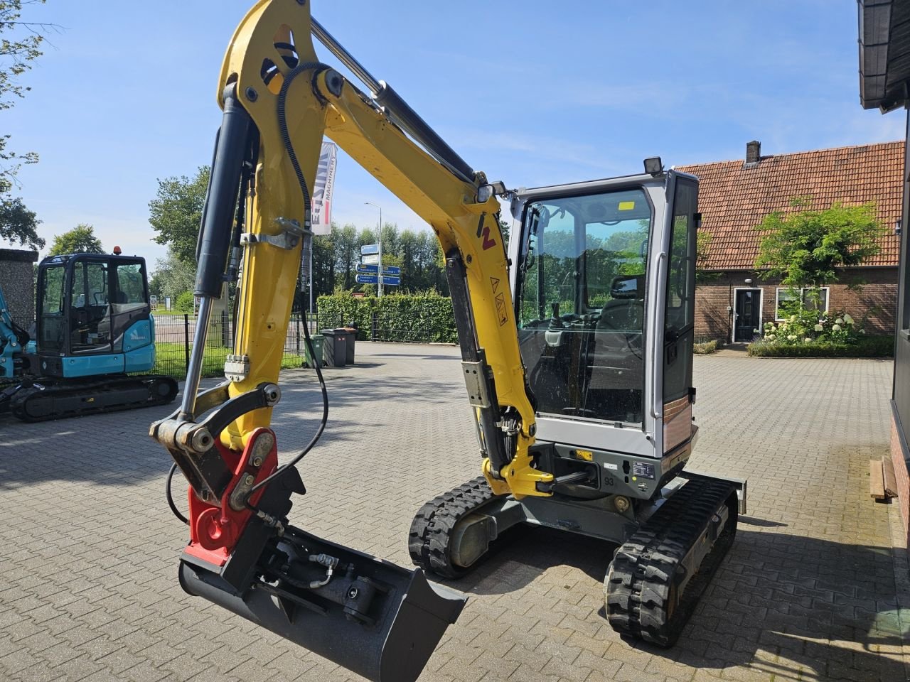 Minibagger Türe ait Sonstige Wacker Neuson ET26 VDS overjarig demo, Gebrauchtmaschine içinde Haaksbergen (resim 7)