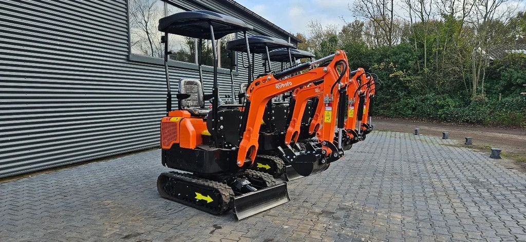 Minibagger tip Sonstige WOLF DPC HT 12 G powered by kubota, Gebrauchtmaschine in Scharsterbrug (Poză 4)