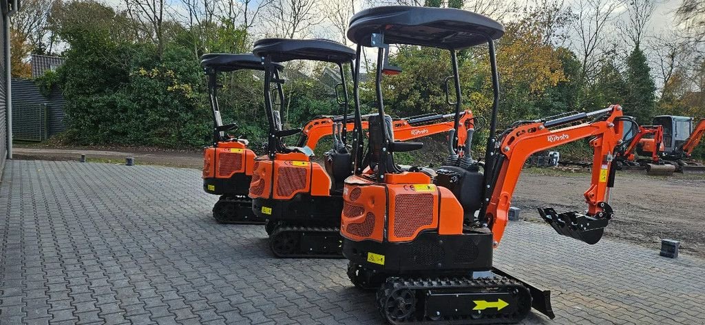 Minibagger a típus Sonstige WOLF DPC HT 12 G powered by kubota, Gebrauchtmaschine ekkor: Scharsterbrug (Kép 8)