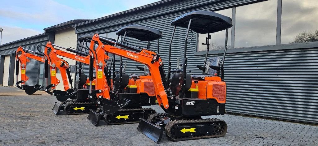 Minibagger del tipo Sonstige WOLF DPC HT 12 G powered by kubota, Gebrauchtmaschine In Scharsterbrug (Immagine 1)