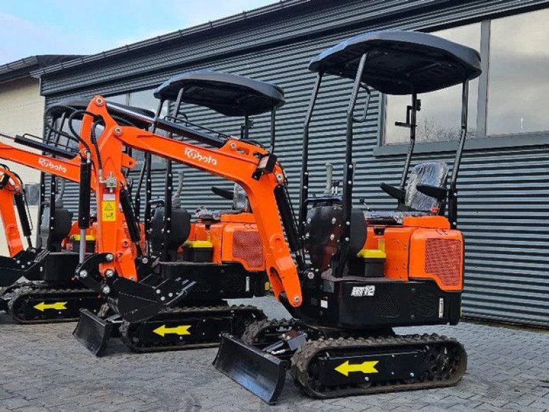 Minibagger Türe ait Sonstige WOLF DPC HT 12 G powered by kubota, Gebrauchtmaschine içinde Scharsterbrug (resim 1)