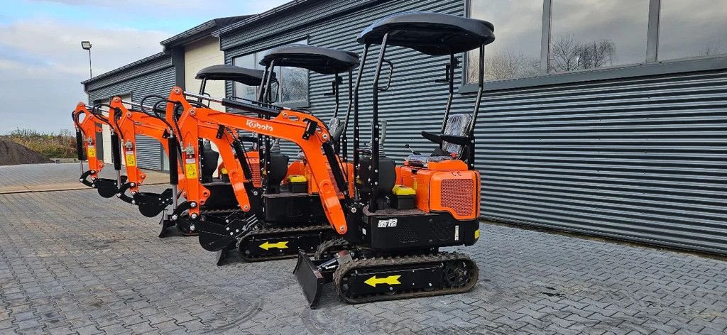 Minibagger tip Sonstige WOLF DPC HT 12 G powered by kubota, Gebrauchtmaschine in Scharsterbrug (Poză 2)