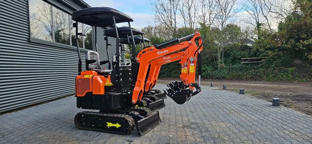 Minibagger typu Sonstige WOLF DPC HT 12 G powered by kubota, Gebrauchtmaschine v Scharsterbrug (Obrázek 5)