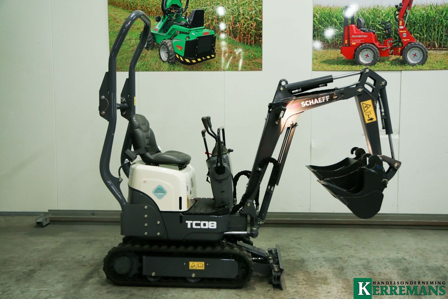 Minibagger Türe ait Sonstige YANMAR/SCHAEFF YANMAR/SCHAEFF TC08 / TC10, Neumaschine içinde Dronten (resim 4)