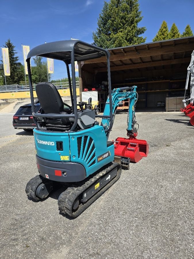 Minibagger del tipo Sunward 18UF, Gebrauchtmaschine In Gabersdorf (Immagine 11)