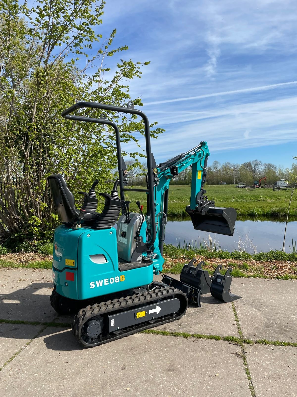 Minibagger van het type Sunward SWE 08 B, Neumaschine in Goor (Foto 1)